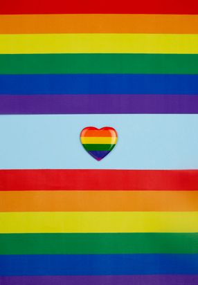 Pride month colors