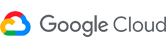 Google Cloud logo featuring a stylized cloud with a multi-colored outline in Google’s signature colors: blue, red, yellow, and green.