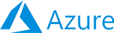 Azure logo featuring a stylized, blue letter “A” made of two diagonal lines, symbolizing Microsoft’s cloud computing services platform.